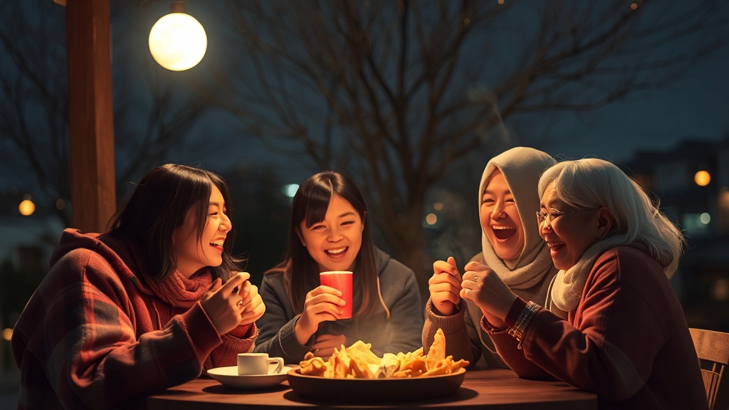 친구·지인에게 편안한 안부를 (realistic 스타일)