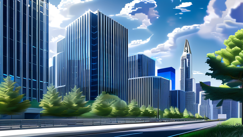 한미반도체 기업 개요 및 HBM4 시장의 중요성 (realistic 스타일)