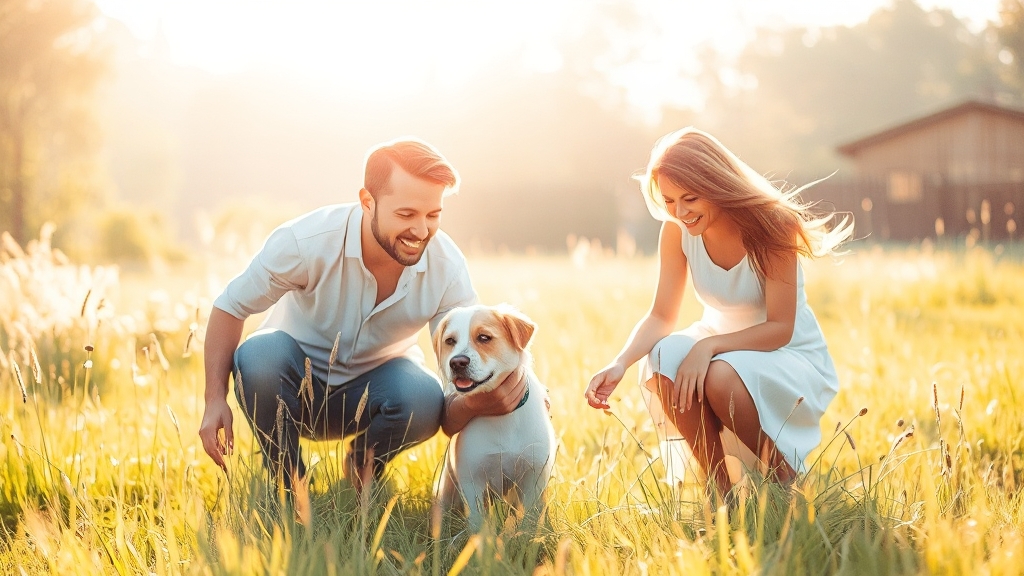 입양 후 적응 및 관리 (watercolor 스타일)