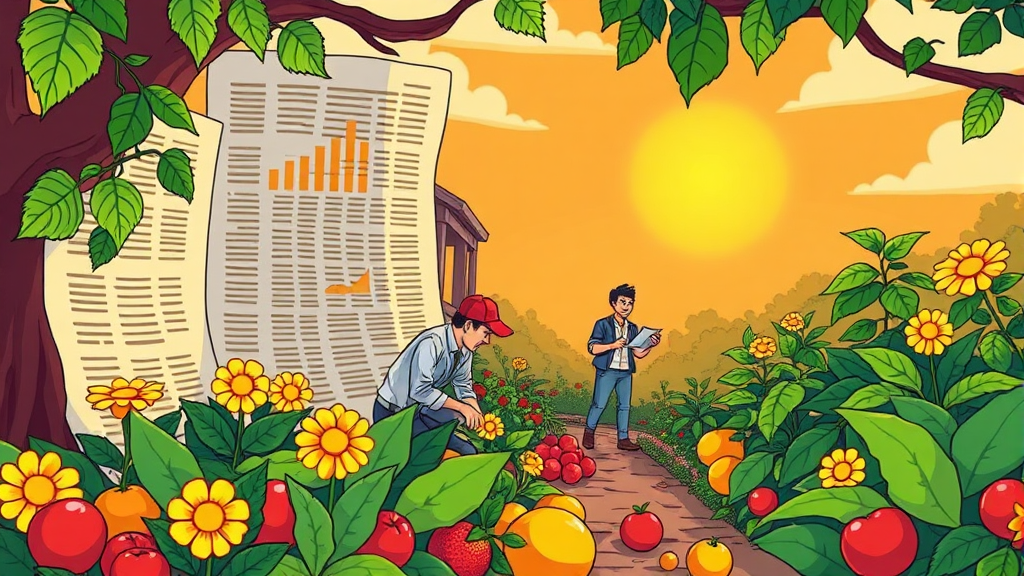 미국 주식 투자 전략 (cartoon 스타일)