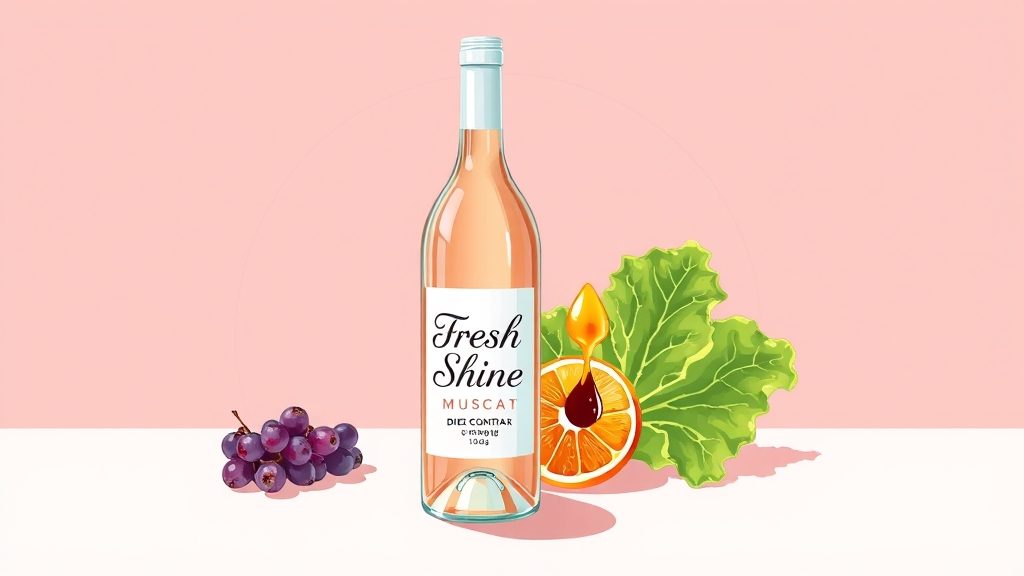 샤인머스켓 칼로리 & 궁금증 해결 (illustration 스타일)