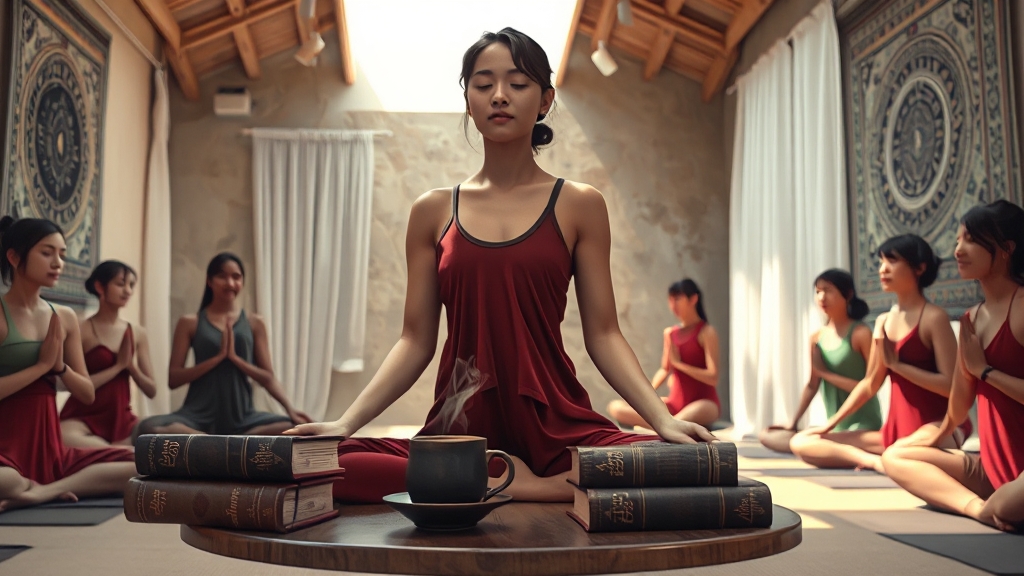 아난다 요가 커리큘럼 (realistic 스타일)