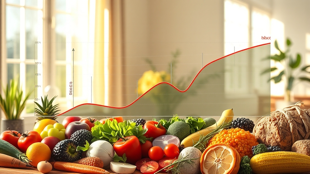 당화혈색소와 평균 혈당의 관계 (realistic 스타일)