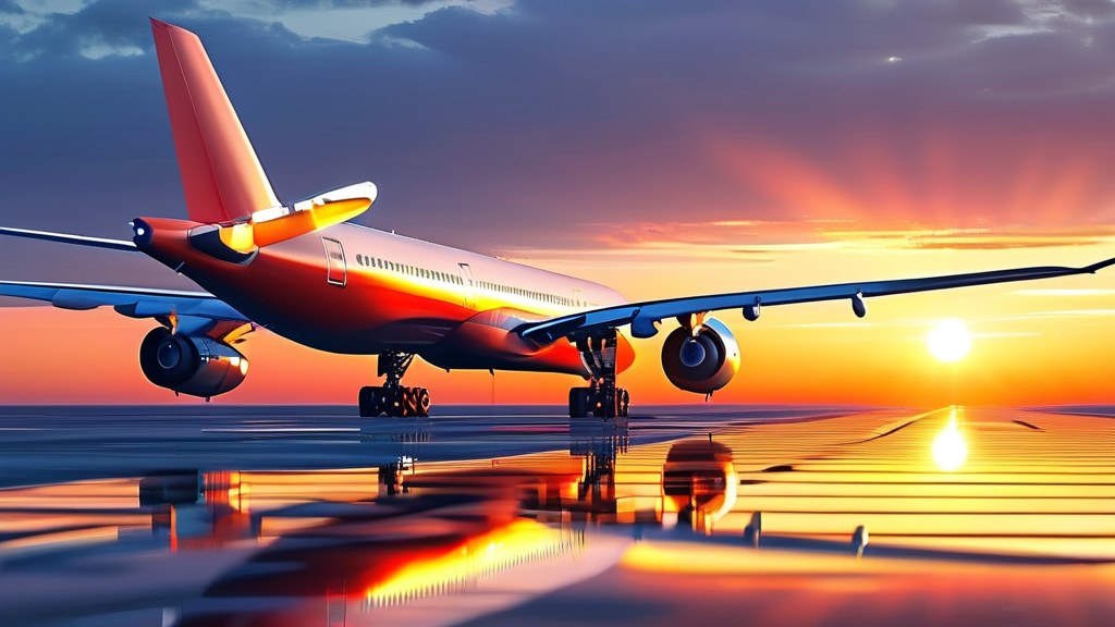 땡처리 항공권, 어떻게 찾아야 할까? (realistic 스타일)