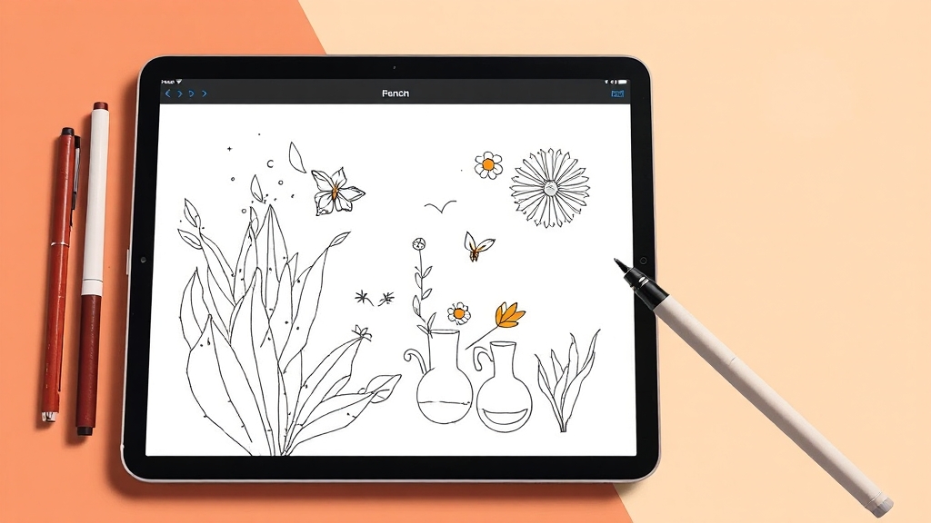 애플펜슬 사용 경험 (illustration 스타일)