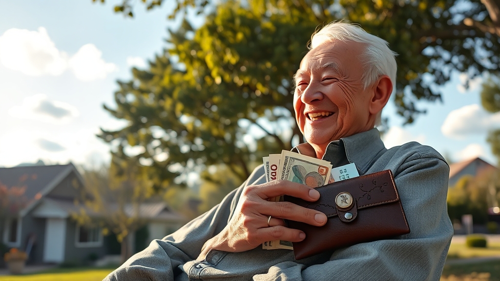 기초연금, 얼마나 받을 수 있나요? (realistic 스타일)