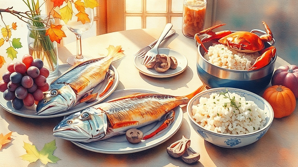 맛있게 즐기는 조리법 (watercolor 스타일)