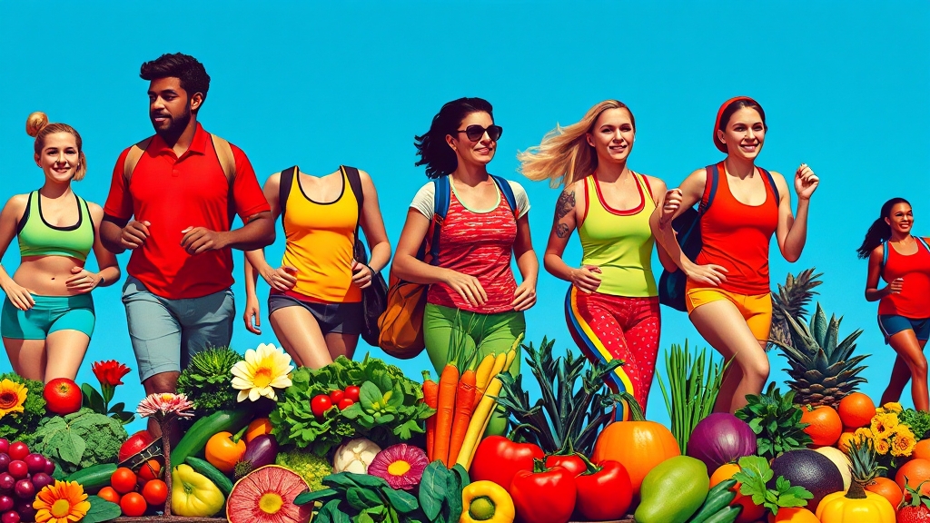 일상생활 속 복수 관리 (popart 스타일)