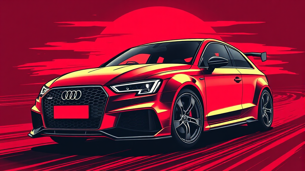 RS3 스펙: 엔진 분석 (illustration 스타일)