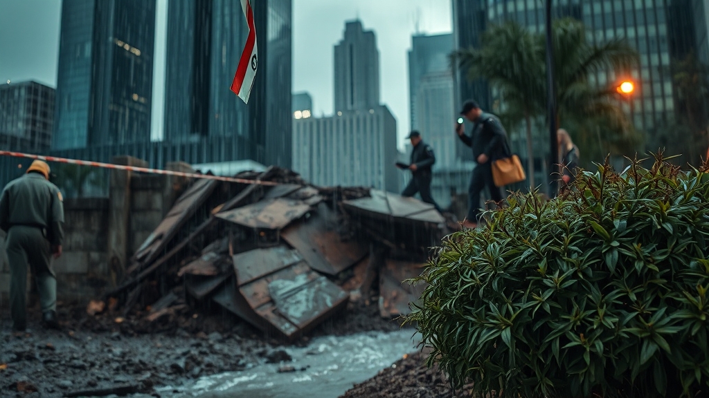 사고 원인 및 의혹 (realistic 스타일)