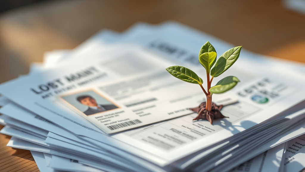 필요 서류 완벽 정리 (realistic 스타일)