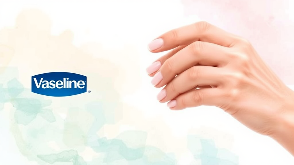 바세린 핸드크림, 올바른 사용법과 손톱 건강까지 챙기는 팁 (watercolor 스타일)