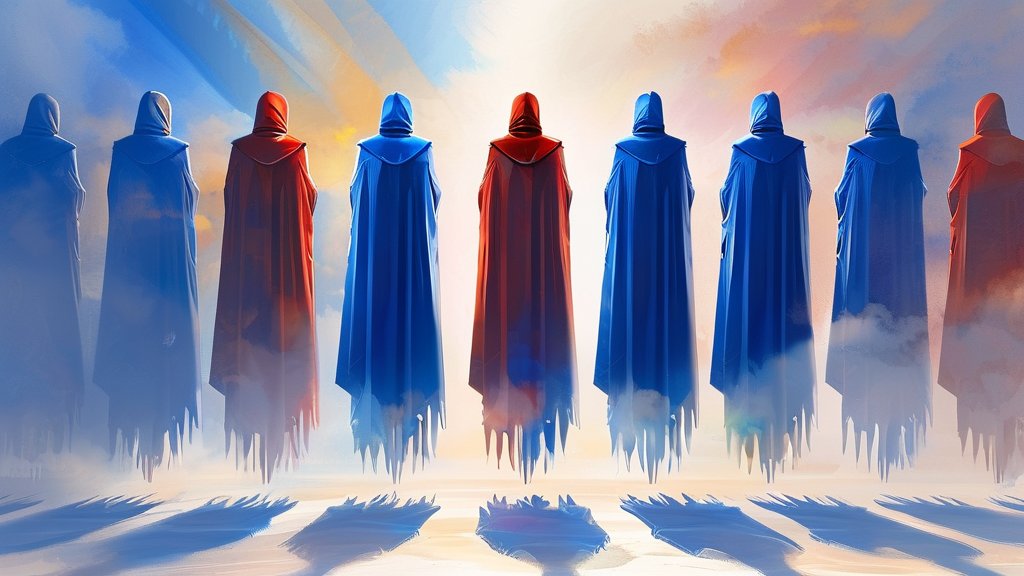 글로벌 뉴스: 할리우드 합병 논란과 나토 구축 논의 (watercolor 스타일)