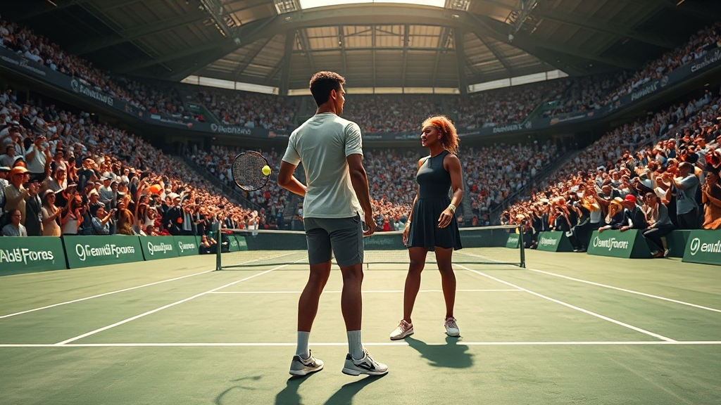 US 오픈 역사 및 개요 (realistic 스타일)