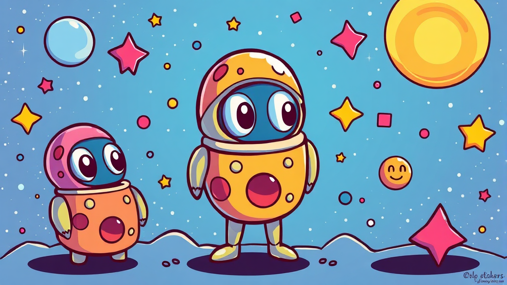 버즈 꾸미기 트렌드: ‘별다꾸’와 함께 개성을 뽐내세요 (cartoon 스타일)