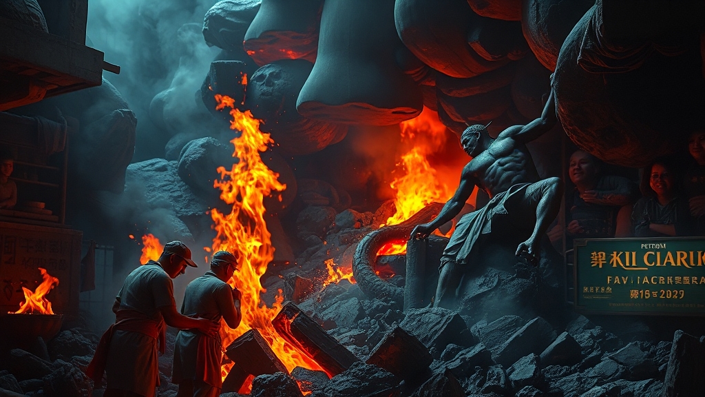 다양한 시각: 종교, 신화, 사회 현상 탐구 (realistic 스타일)