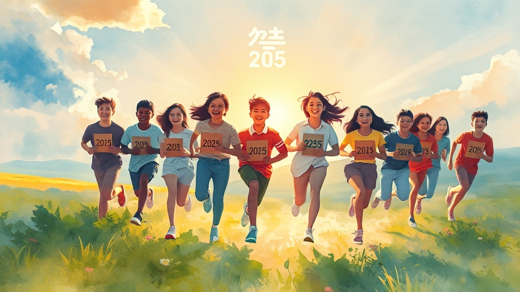 2025 희망두배 청년통장 신청 조건과 혜택 총정리 9 희망찬 미래를 응원합니다! (watercolor 스타일)