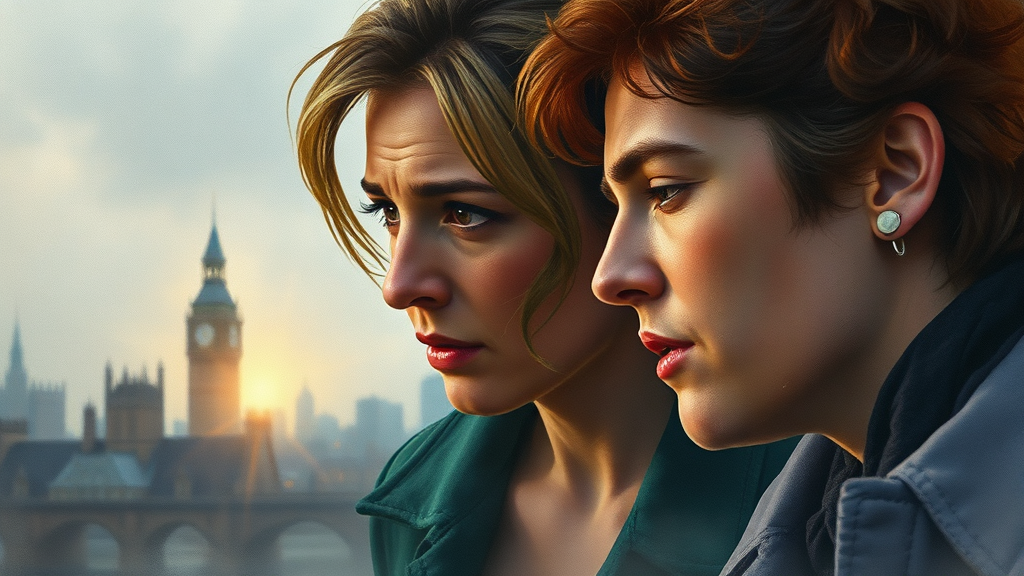 주디 & 닉: 파트너십 위기? (watercolor 스타일)