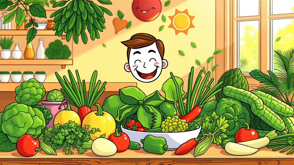 호모시스테인 수치 조절 식단 (illustration 스타일)