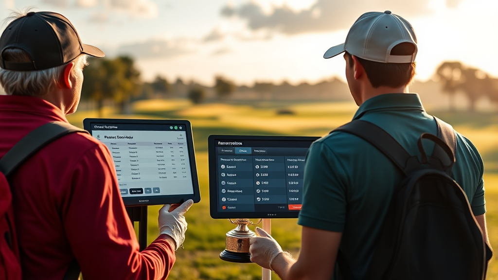 파크골프장 예약, 이것만 알면 성공! (realistic 스타일)