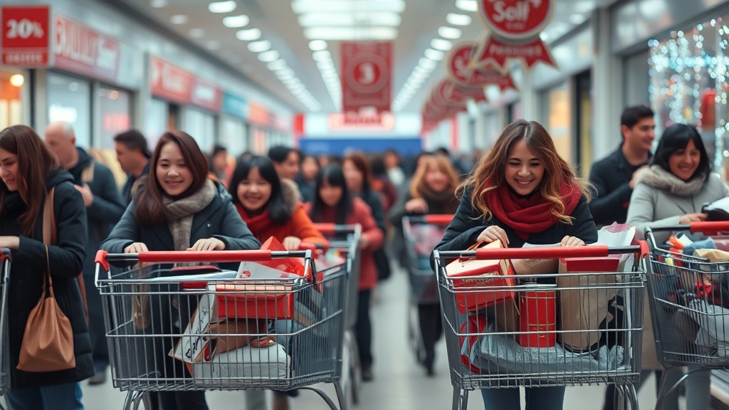 2025년, 성공적인 블랙프라이데이를 위해 (realistic 스타일)