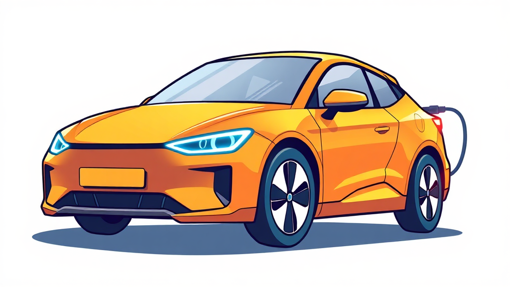 2차전지 시장 및 경쟁 환경 (cartoon 스타일)