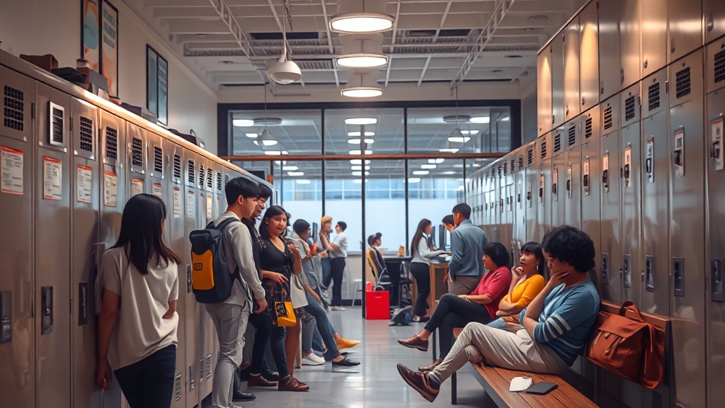 쿠팡 알바 근무 환경 & 후기 (realistic 스타일)