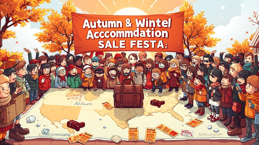 숙박세일페스타, 왜 주목해야 할까? (cartoon 스타일)