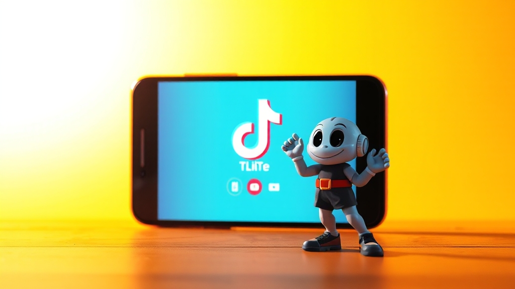 틱톡 라이트 추가 수익 창출법 (realistic 스타일)