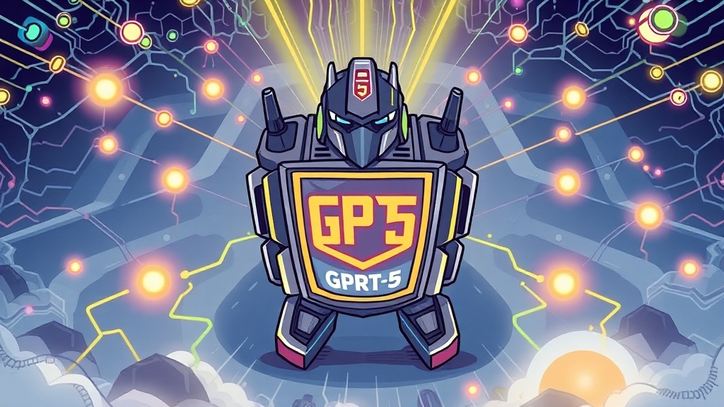 GPT-5 도입 시 고려사항 및 미래 전망 (cartoon 스타일)
