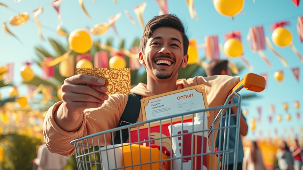 상생소비복권 이벤트 (realistic 스타일)