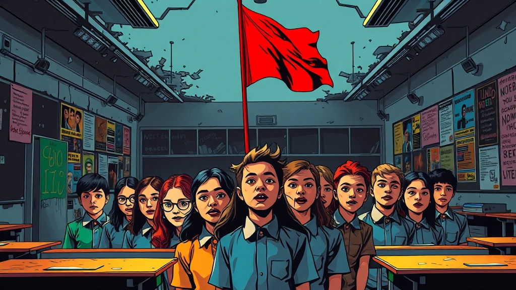 문제점과 논란은 무엇? (popart 스타일)
