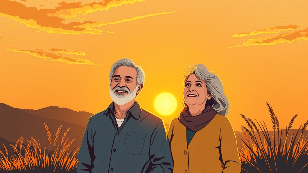 50대, 왜 배당 ETF인가? (illustration 스타일)