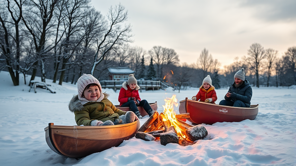 겨울 액티비티 Best 3 (realistic 스타일)