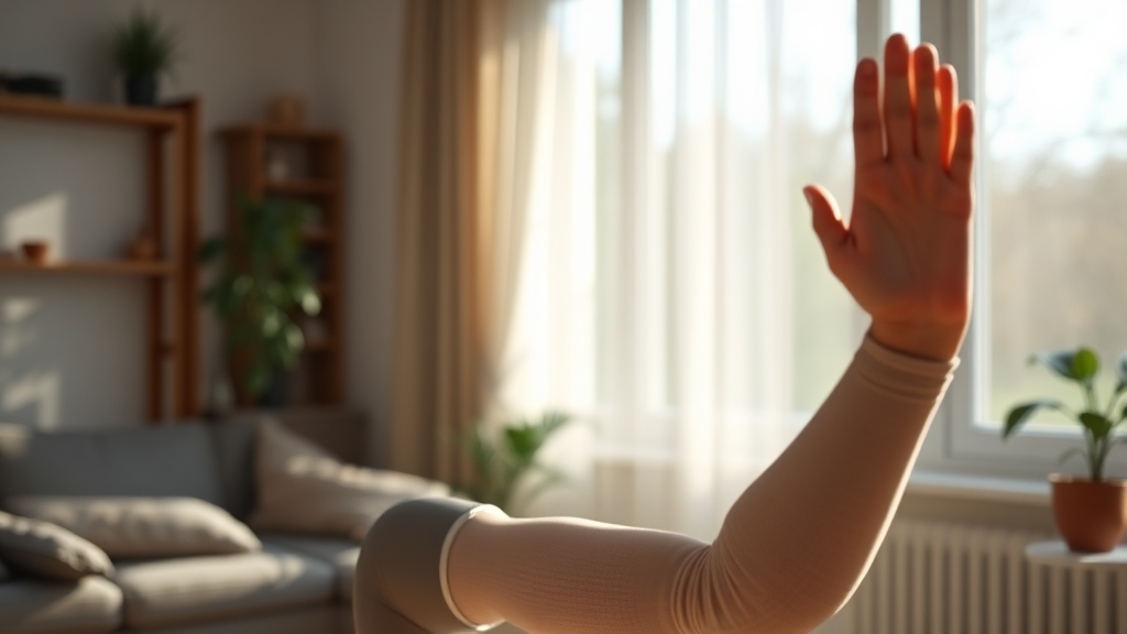 AI 홈트 미래는? (realistic 스타일)