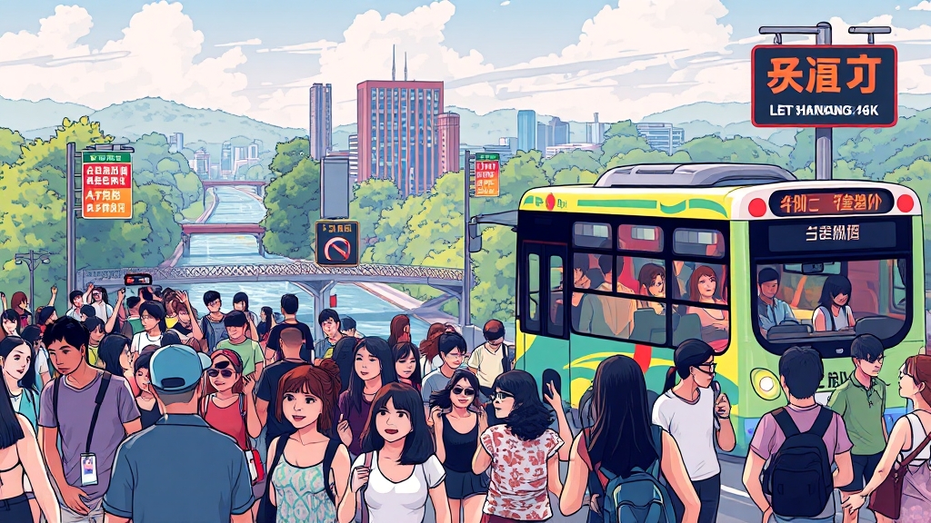 페스티벌 장소 및 교통 안내 (illustration 스타일)