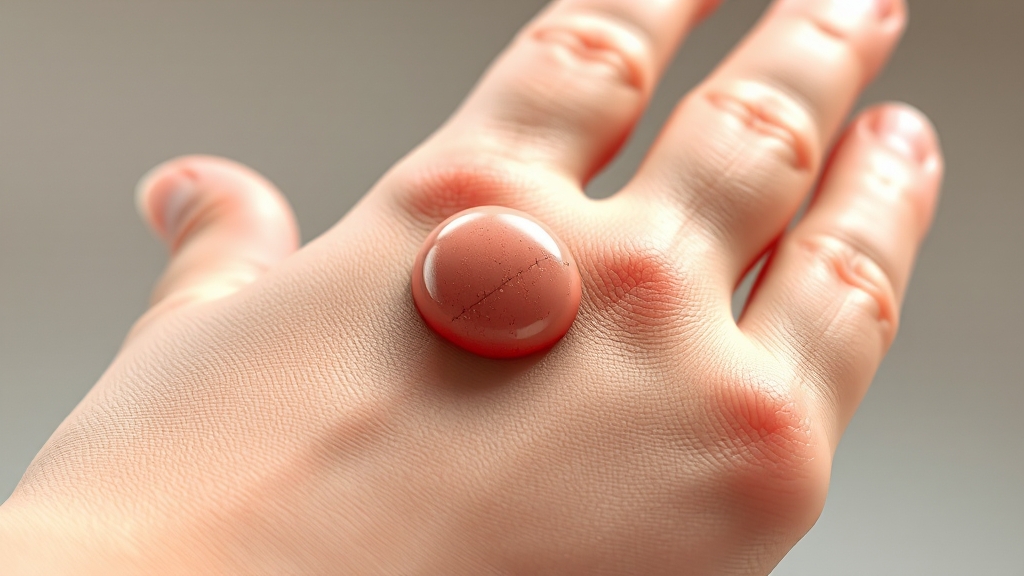 혈관종 치료 방법 및 경과 (realistic 스타일)