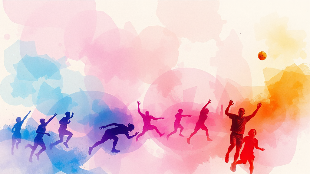 문화/스포츠, 다채로운 소식 (watercolor 스타일)