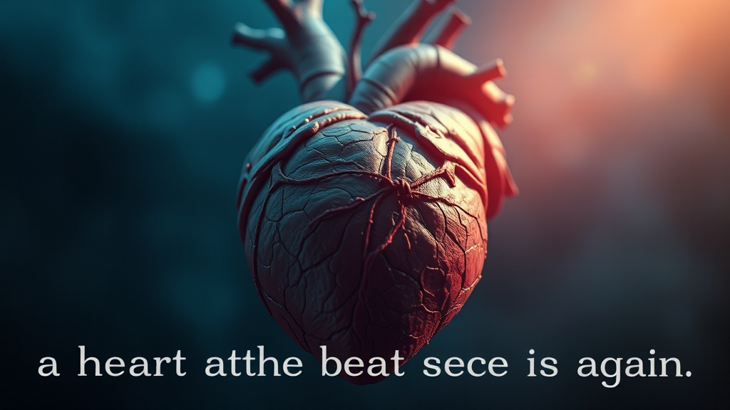 심부전, 무엇일까요? (realistic 스타일)