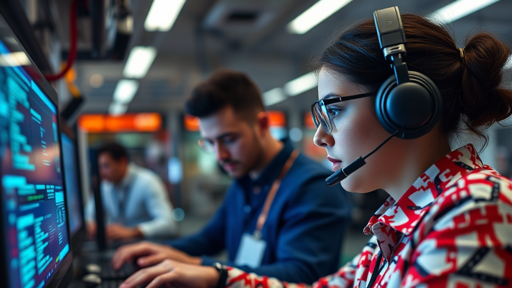 IT 및 과학 기술 최신 소식 (realistic 스타일)