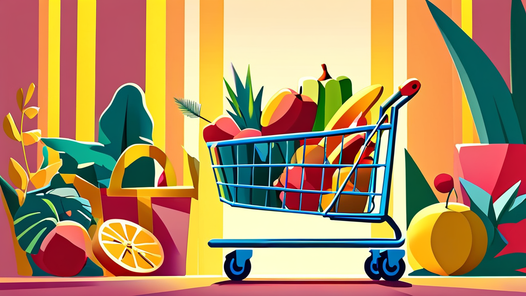 코스트코 4월 할인 품목 상세 분석: 식품부터 생필품까지 (cartoon 스타일)