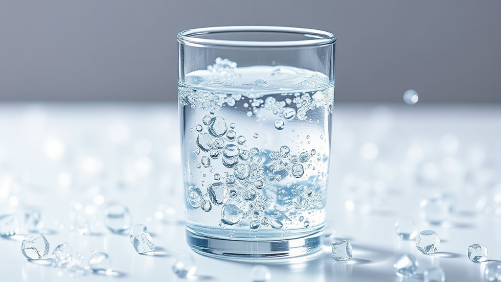 알칼리수의 놀라운 건강 효능 파헤치기 (realistic 스타일)