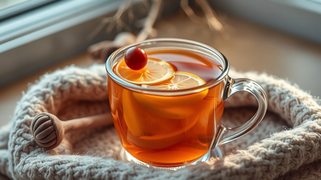 생강차 끓이는 법 (realistic 스타일)