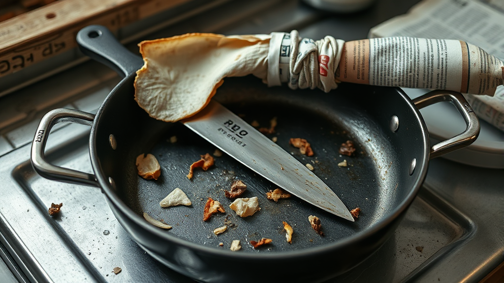 후라이팬/냄비 버리는 법 핵심 가이드 (realistic 스타일)