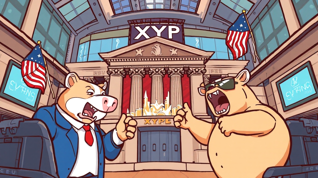 XRP ETF란 무엇일까요? (cartoon 스타일)
