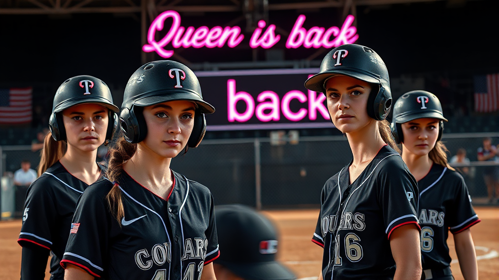 블랙퀸즈 창단 과정 (realistic 스타일)