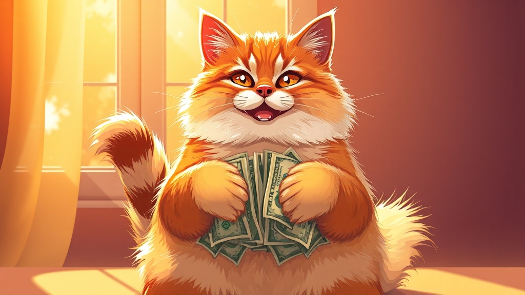 고양이 꿈 해몽 Q&A (illustration 스타일)