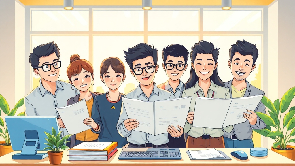 신청 자격, 꼼꼼히 확인! (cartoon 스타일)