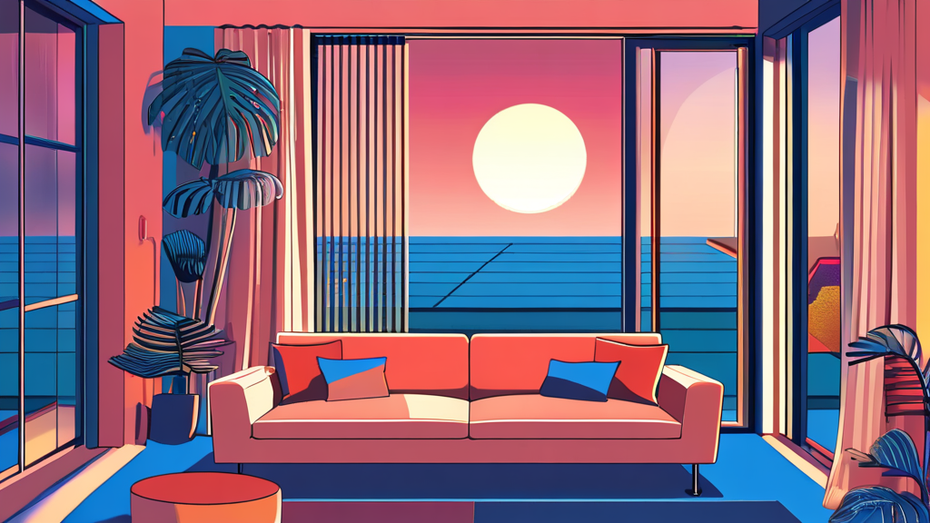 놓치기 아쉬운 프로그램, 재방송 및 다시보기 활용법 (illustration 스타일)
