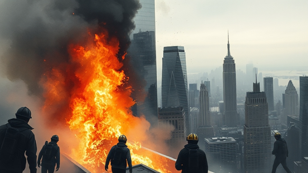 9.11 테러 생존자들의 증언 (watercolor 스타일)